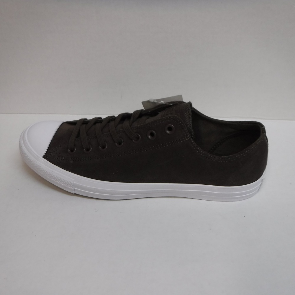 Converse Size 12 Brown Leather Sneakers New Mens